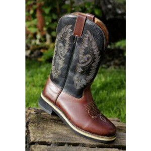 Fouet western en cuir HKM